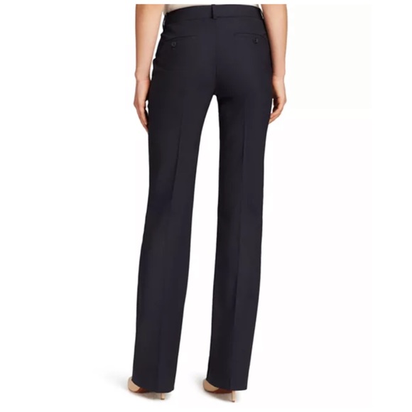 Theory Black Wool Suit Pants - Picture 3 of 14